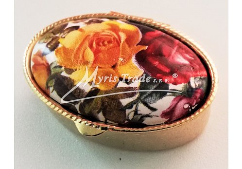 klasický ovál s květinami 10 - květiny