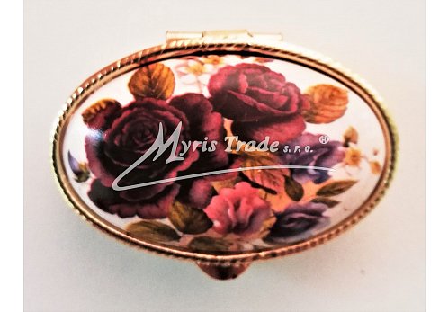 klasický ovál s květinami 10 - květiny