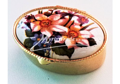 klasický ovál s květinami 10 - květiny