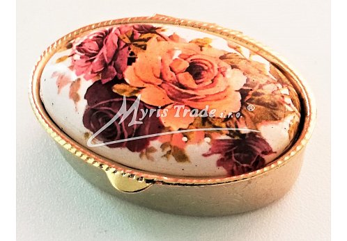 klasický ovál s květinami 10 - květiny