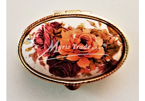 klasický ovál s květinami 10 - květiny