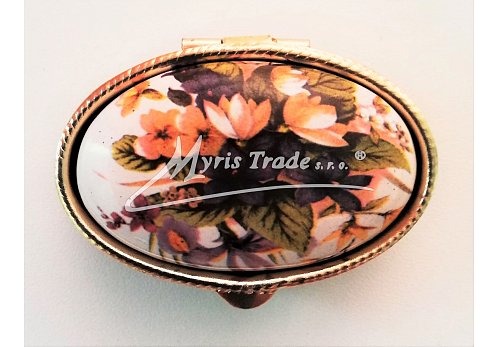 klasický ovál s květinami 10 - květiny