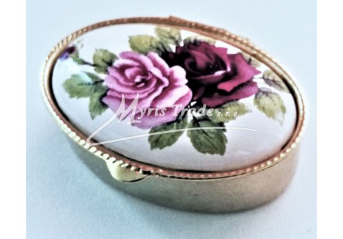 klasický ovál s květinami 10 - květiny