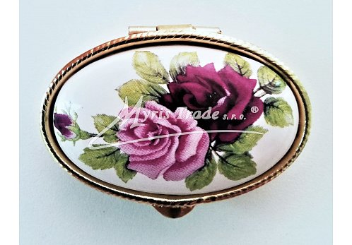 klasický ovál s květinami 10 - květiny