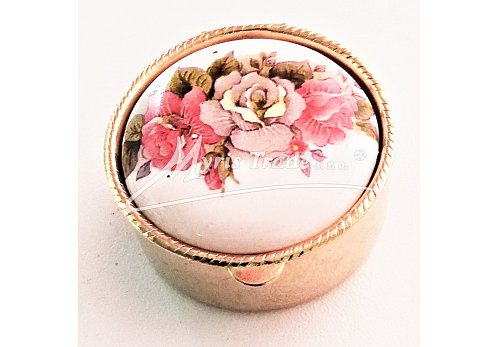 klasická kulatá s květinami 10 - květiny