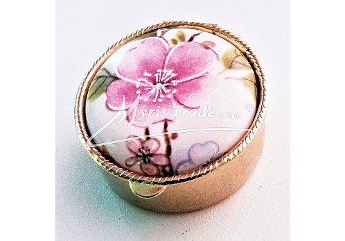 klasická kulatá s květinami 10 - květiny