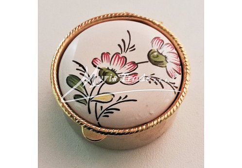 klasická kulatá s květinami 10 - květiny