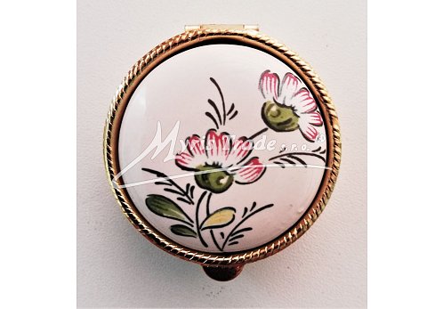 klasická kulatá s květinami 10 - květiny