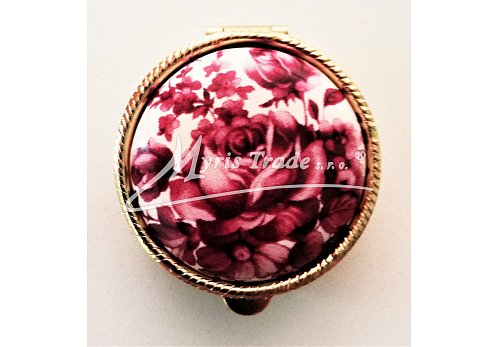 klasická kulatá s květinami 10 - květiny