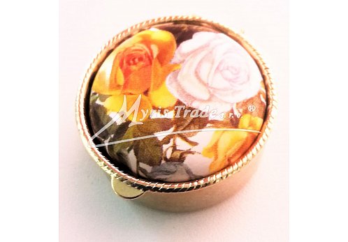 klasická kulatá s květinami 10 - květiny