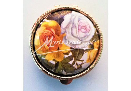 klasická kulatá s květinami 10 - květiny