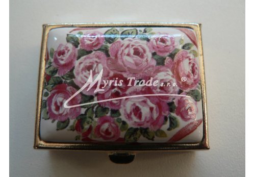 klasický obdélník s květinami 10R - růže