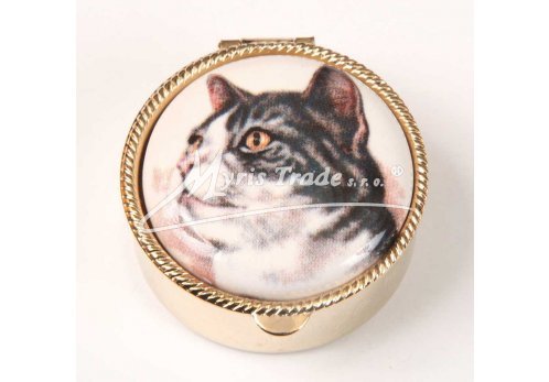 klasická 14 kulatá lékovka - hlava kočky