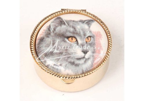 klasická 14 kulatá lékovka - hlava kočky