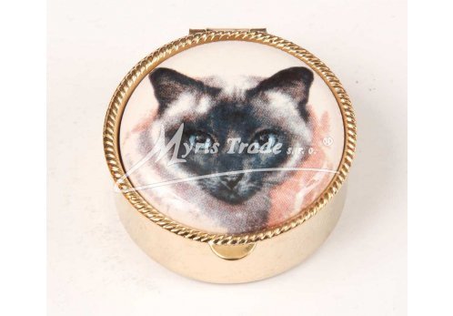 klasická 14 kulatá lékovka - hlava kočky