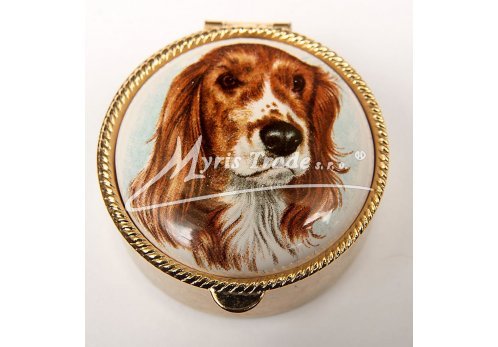 klasická kulatá lékovka - pes