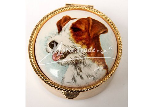 klasická kulatá lékovka - pes