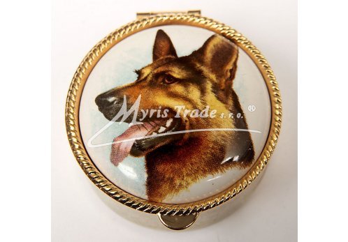 klasická kulatá lékovka - pes