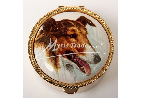 klasická kulatá lékovka - pes