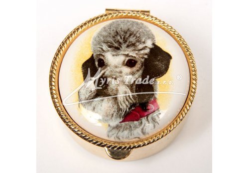 klasická kulatá lékovka - pes