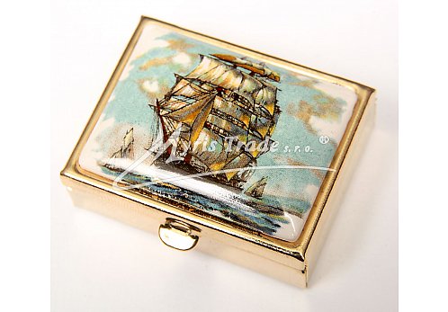 klasická obdélníková lékovka - loď