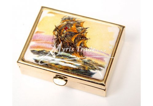 klasická obdélníková lékovka - loď