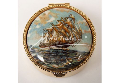 klasická kulatá lékovka - loď