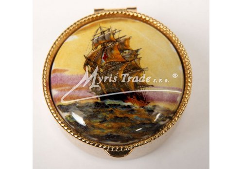 klasická kulatá lékovka - loď