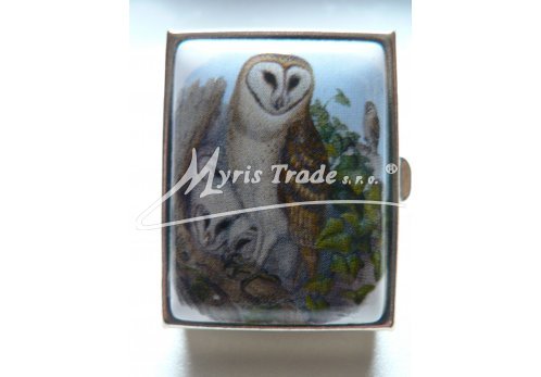 klasická obdélníková lékovka - sova