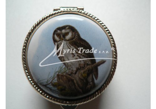 klasická kulatá lékovka - sova