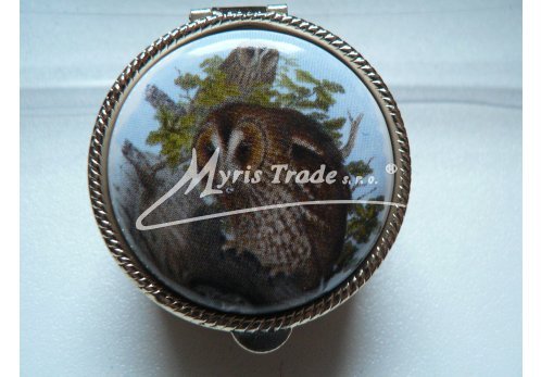 klasická kulatá lékovka - sova