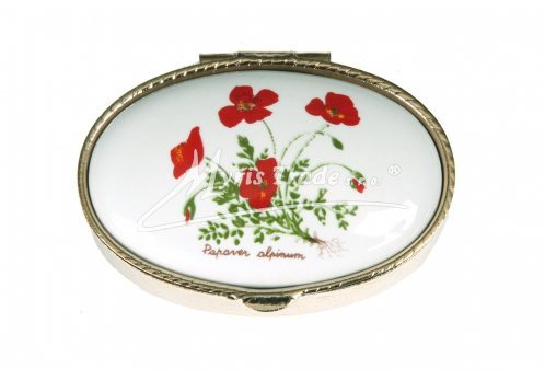 klasický ovál s květinami 38 - bylinky