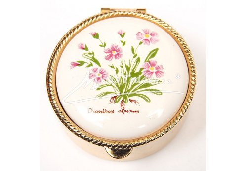 klasická kulatá s květinami 38 - bylinky