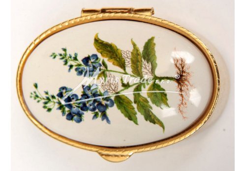 lékovka - klasický ovál s bylinkami