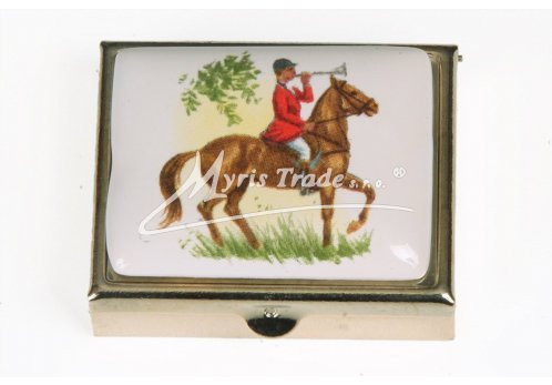 klasická 40 obdélníková lékovka - dostihy a hon