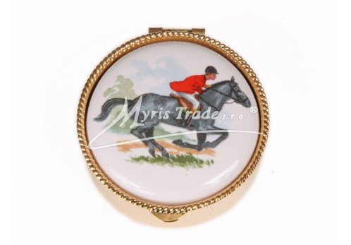 klasická 40 kulatá lékovka - dostihy a hon