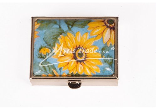 klasický obdélník s květinami 41 - slunečnice