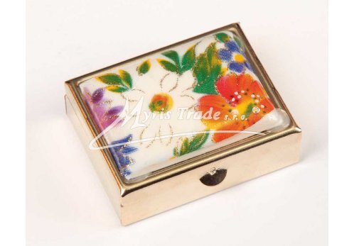 klasický obdélník s květinami 42 - stylizované květiny