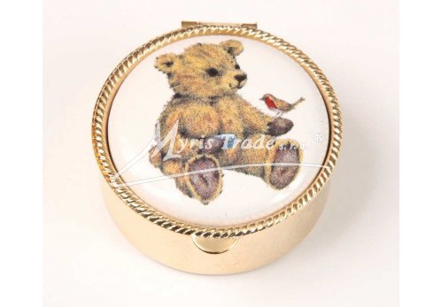 50 klasická kulatá lékovka - medvídek