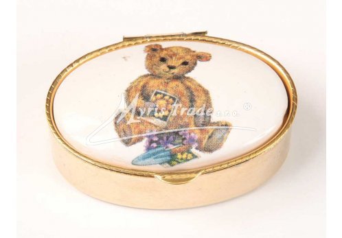 50 klasická oválná lékovka - medvídek