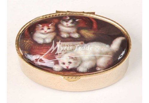 klasická 55 oválná lékovka - kočičky