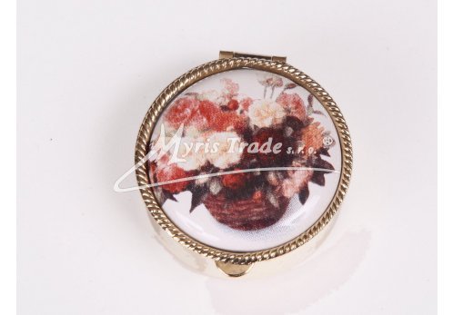 klasická kulatá s květinami 63 - barokní kytice