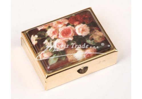 klasický obdélník s květinami 64 - barokní kytice