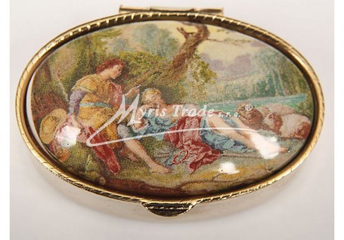 klasická 68 oválná lékovka - romantická