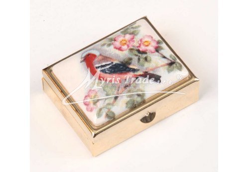 klasická obdélníková lékovka - ptáčci