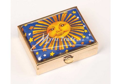 klasická 76 obdélníková lékovka - sluníčko