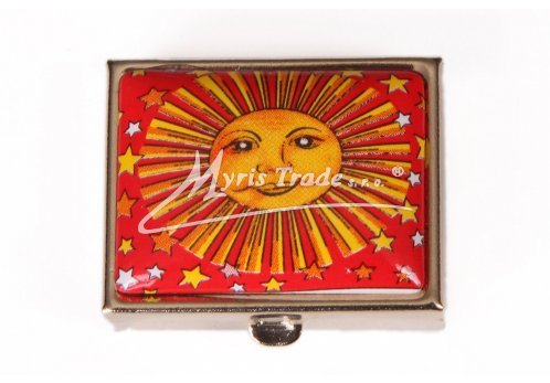 klasická 77 obdélníková lékovka - sluníčko