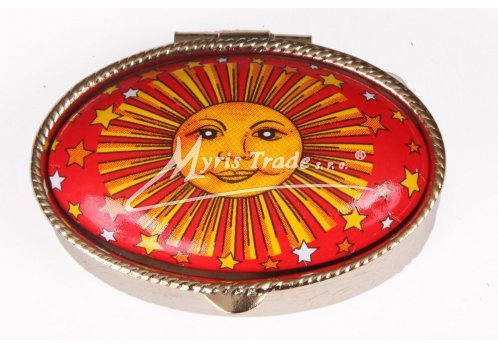 klasická 77 oválná lékovka - sluníčko