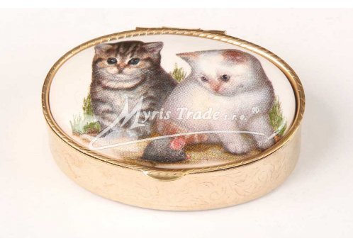 klasická 85 oválná lékovka - kočičky