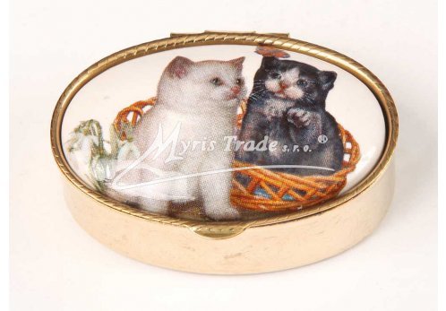 klasická 85 oválná lékovka - kočičky